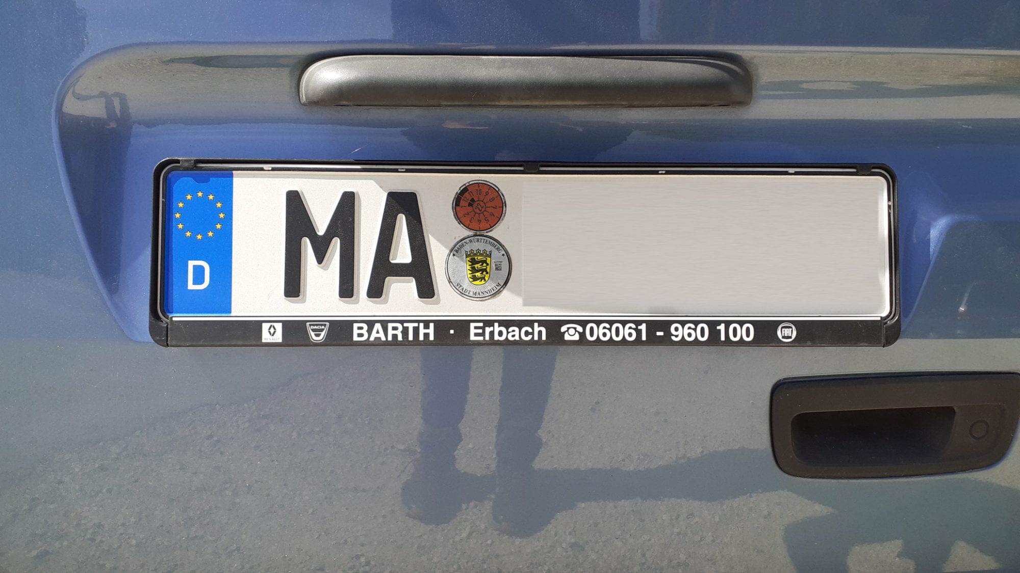 Kennzeichen MA - Wofür steht das Nummernschild? - Mannheim